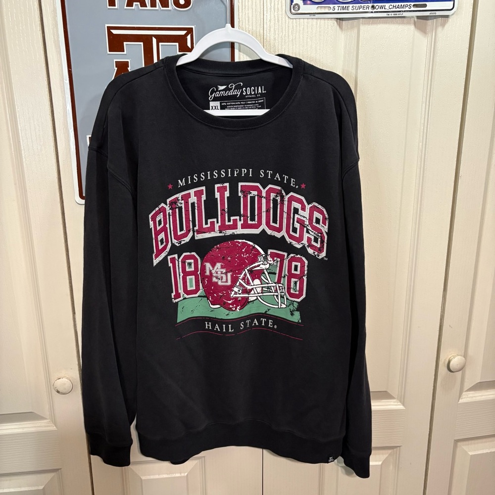 Mississippi State Bulldogs Black Sweatshirt